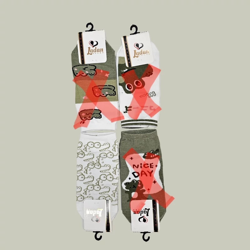 خرید جوراب مچی زنانه طرح فانتزی