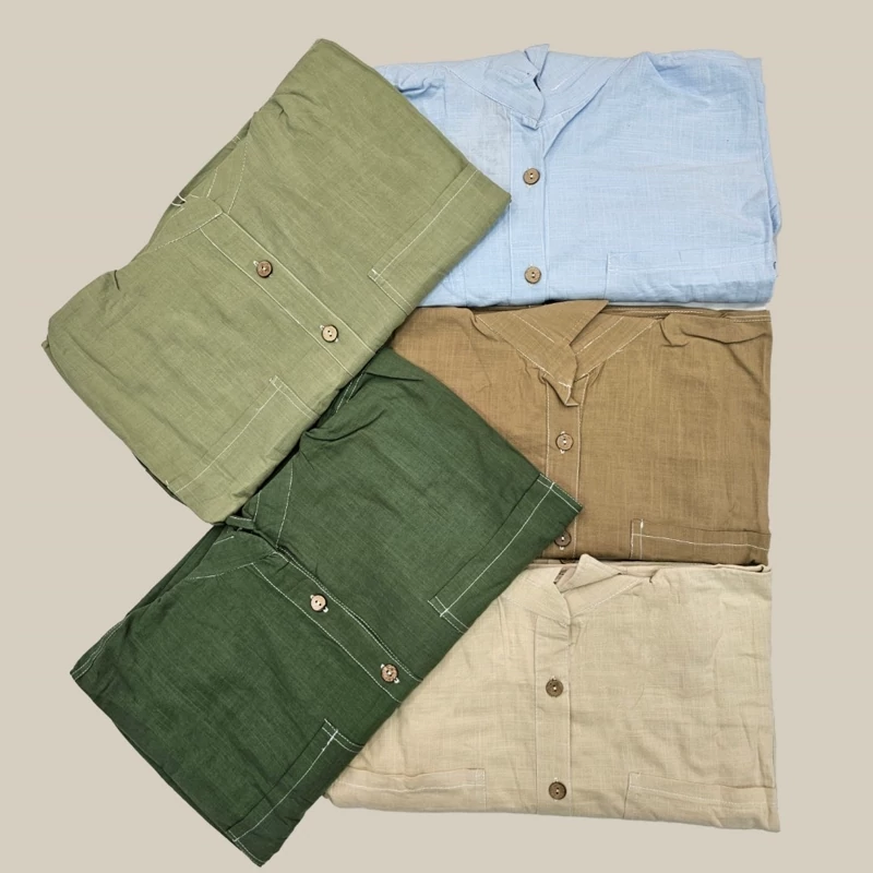 ست شومیز وشلوار جیب دار زنانه