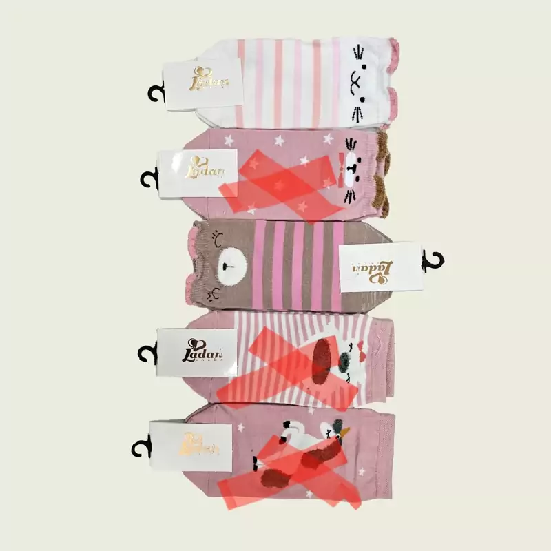 خرید جوراب فانتزی زنانه طرح گربه