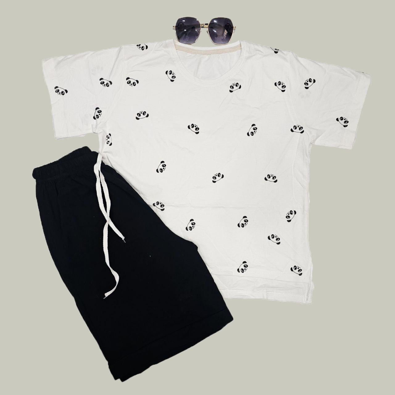 ست کراپ و شورتک زنانه