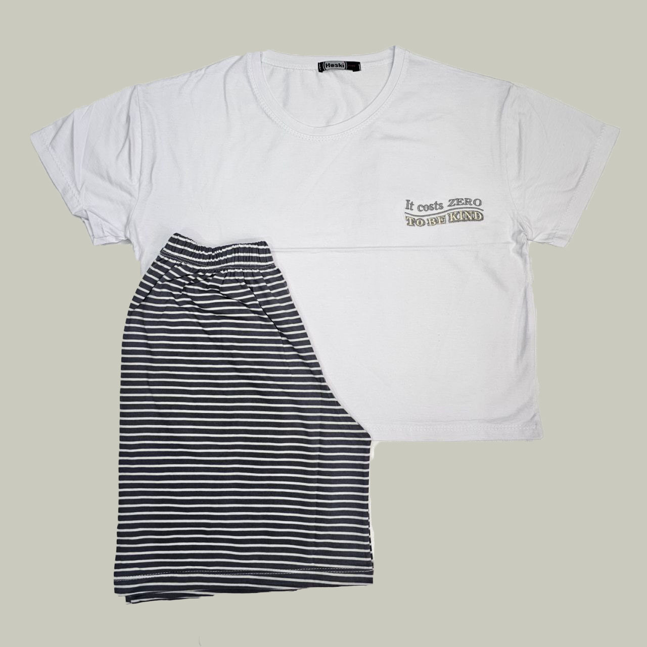 کراپ و شورتک گلدوزی شده