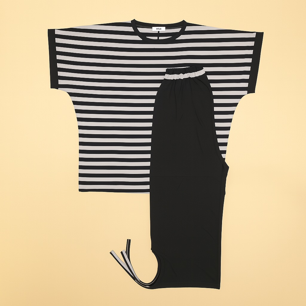 ست تیشرت و شلوارک زنانه شیک