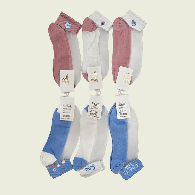 خرید جوراب مچی زنانه شیشه ای